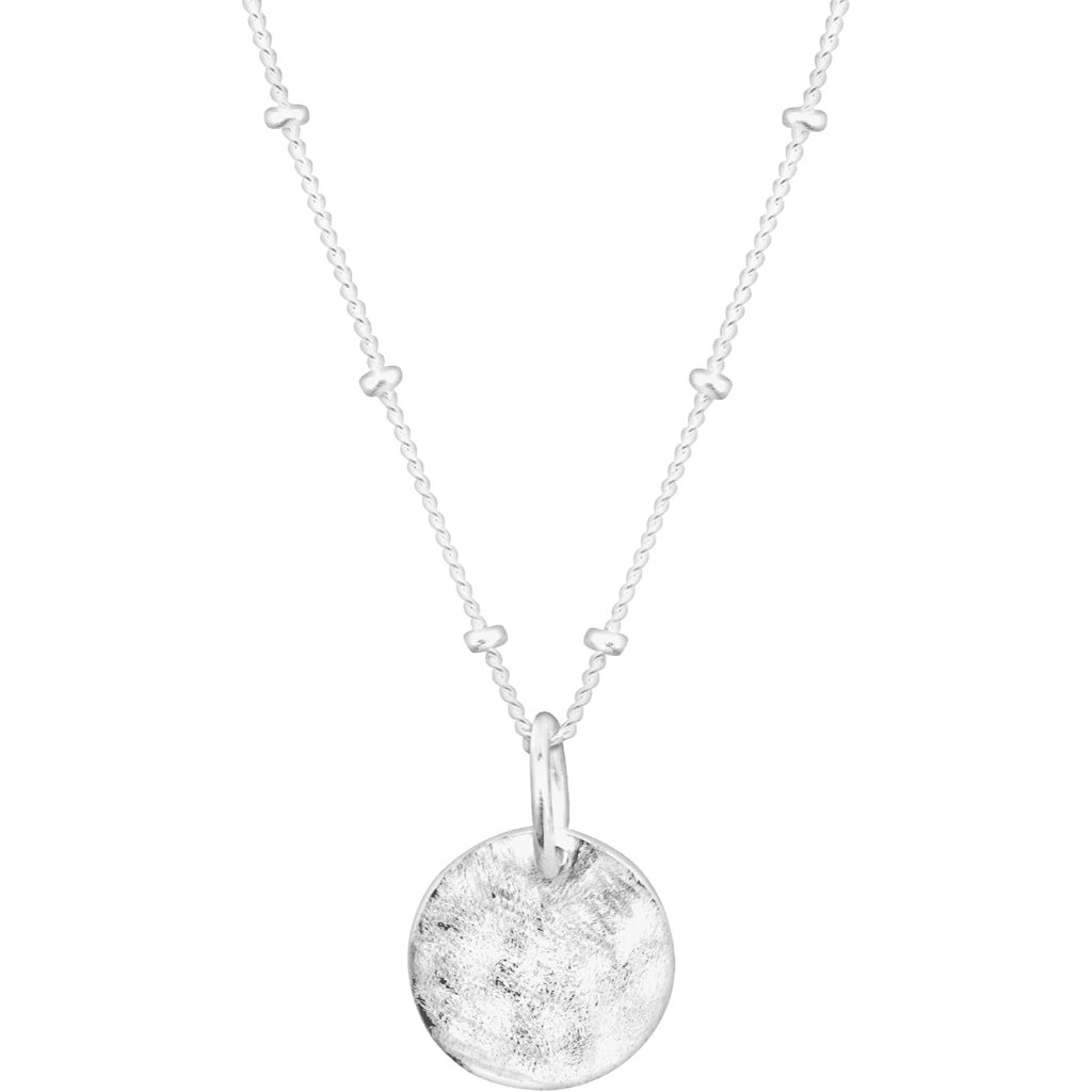 Sterling Silver Satellite Pendant Necklace 1618 Lobster Clasp